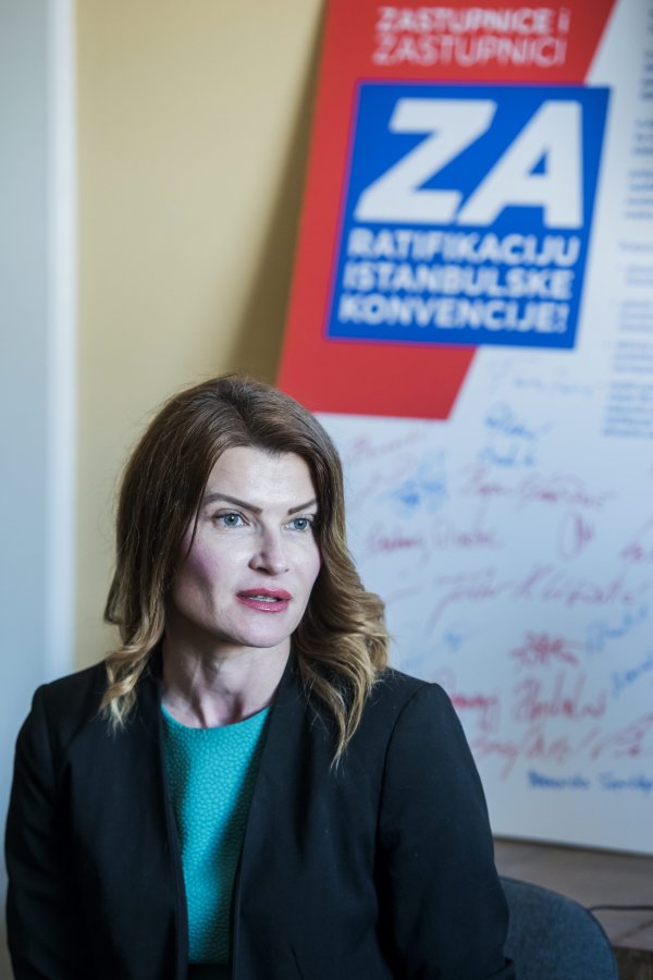 Sabina Glasovac, SDP-ova zastupnica