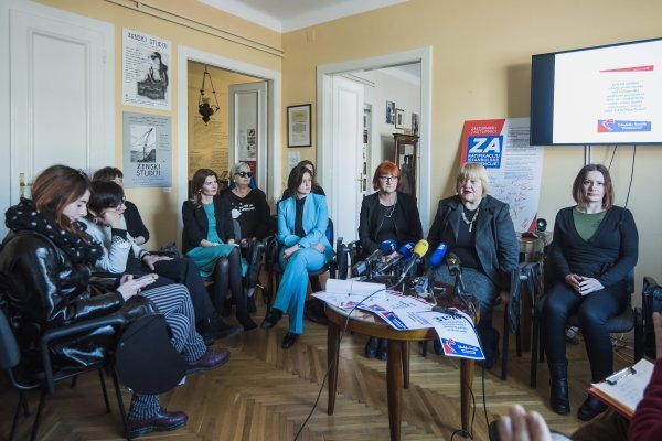 Konferencija za novinare povodom ratifikacije Istanbulske konvencije