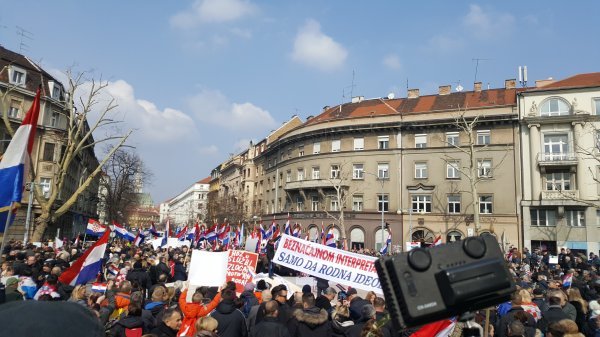 Prosvjed protiv Istanbulske konvencije