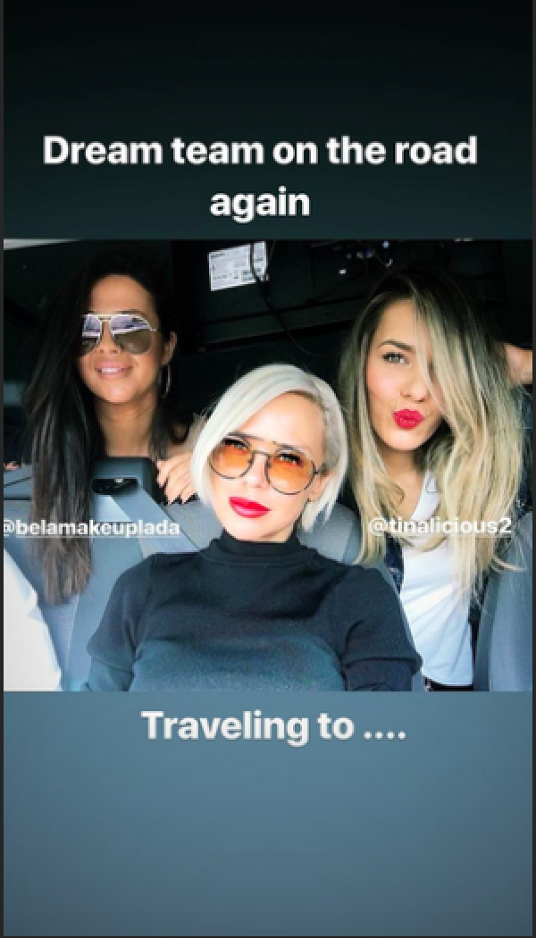 Maja Šuput snimanje spota u Dubaiju