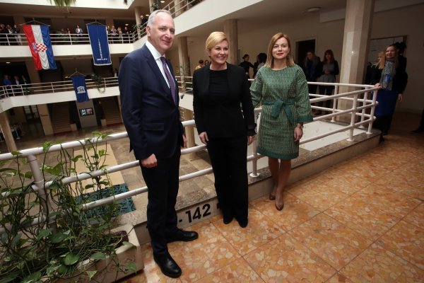 Andro Krstulović Opara, Kolinda Grabar Kitarović i Jelena Hrgović