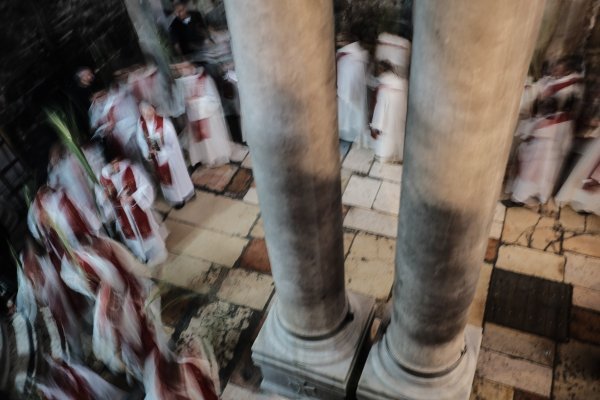 Procesija u bazilici Svetog groba