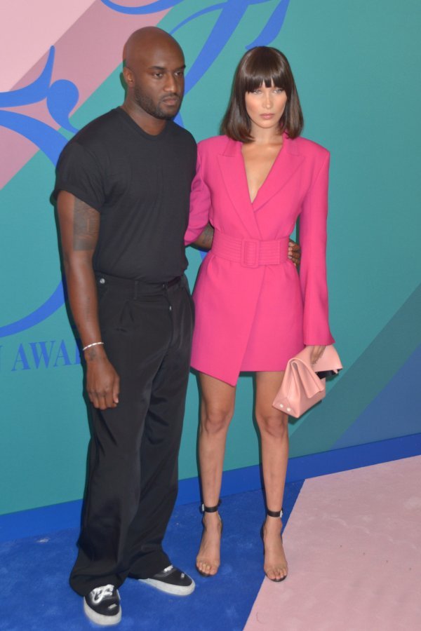 Virgil Abloh i Bella Hadid