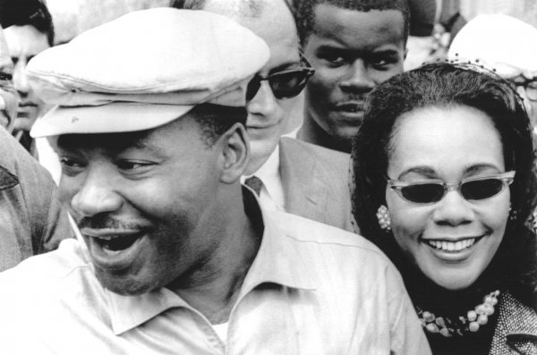 Martin Luther King i supruga Coretta Scott King 