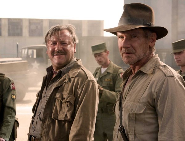 Ray Winstone and Harrison Ford