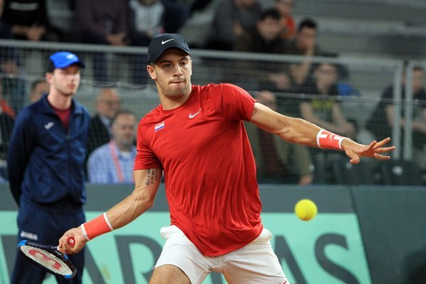 Davis Cup Hrvatska - Kazahstan (Borna Ćorić -Mihail Kukuškin)
