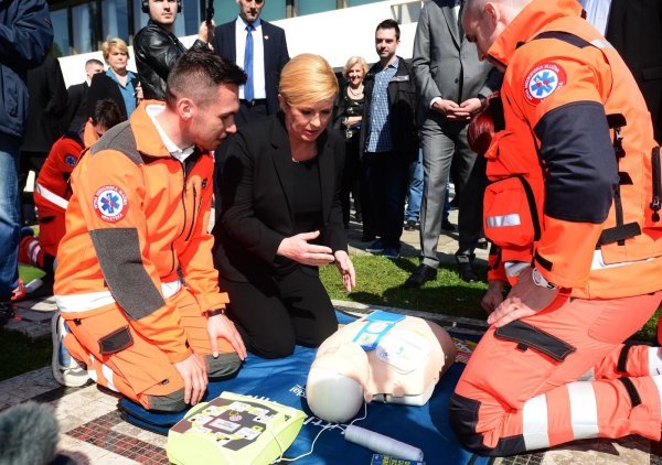 U Uredu predsjednice Grabar-Kitarović održan Dan otvorenih vrata "Zdravlje za sve"