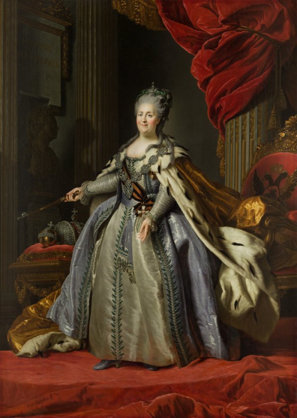 Fjodor Stepanovič Rokotov, Portret carice Katarine II., 1780.
