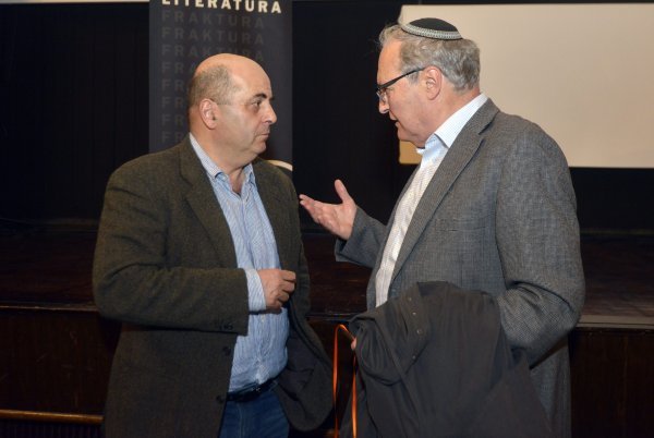 Ivo Goldstein i Efraim Zuroff