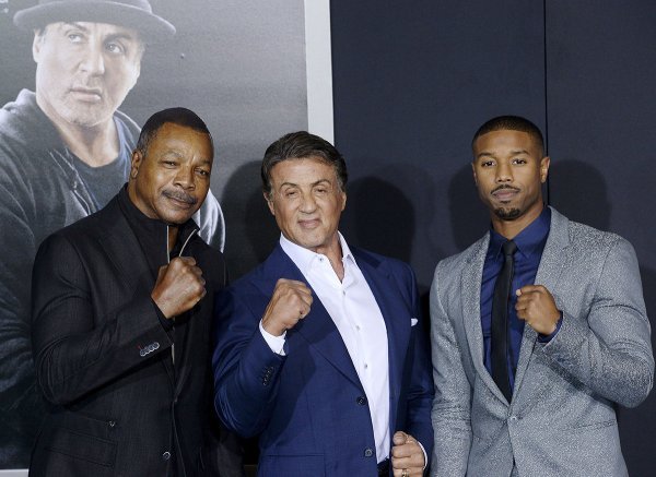 Carl Weathers, Sylvestar Stallone, Michael B. Jordan