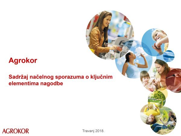 Sadržaj načelnog sporazuma o ključnim elementima nagodbe