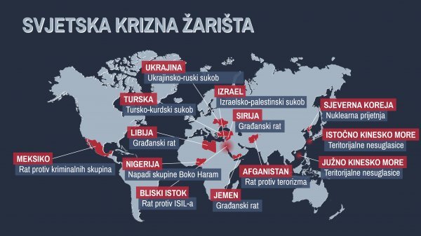 Krizna žarišta u svijetu