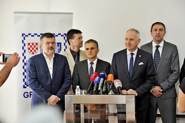 Ministar Goran Marić i gradonačelnik Splita Andro Krstulović Opara