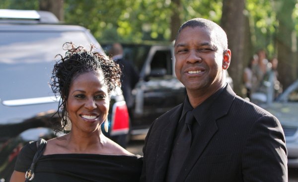 Denzel i Pauletta Washington