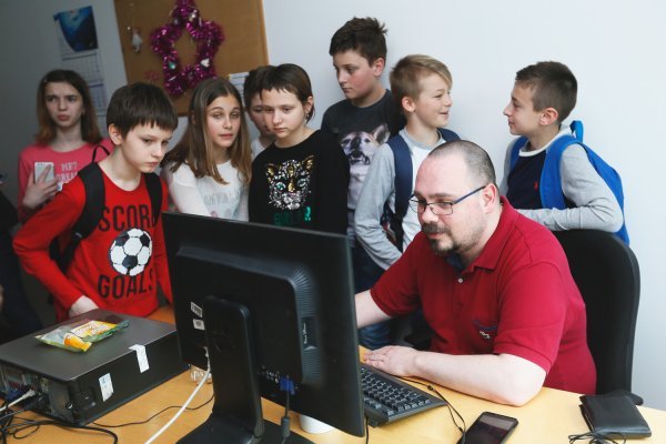 Posjet OŠ Šestine tportalu