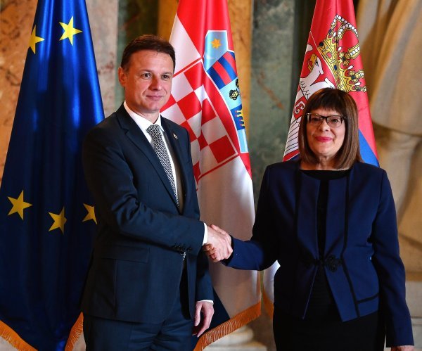 Sastanak Gordana Jandrokovića s predsjednicom Narodne skupštine Republike Srbije Majom Gojković