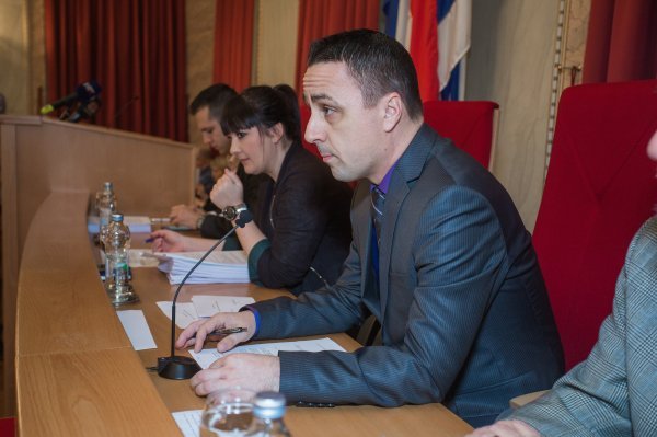 Predsjednik osječkog Gradskog vijeća Željko Požega