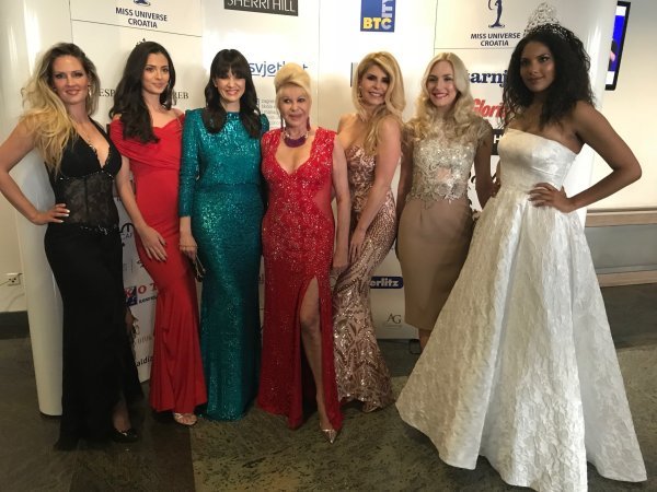 Bivše pobjednice izbora za Miss Universe Hrvatske s Ivanom Trump