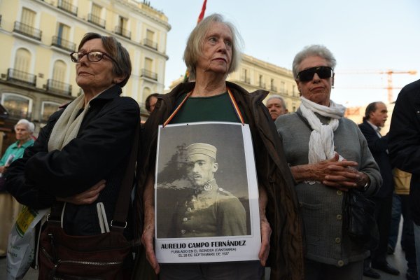 Prosvjed protiv Franca u Madridu