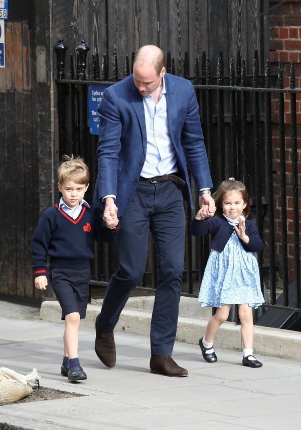Princ George, princ William i princeza Charlotte