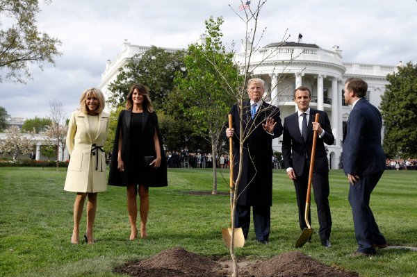 Susret Trumpa i Macrona