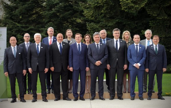 Sastanak Andreja Plenkovića i Mire Cerara na Brdu kod Kranja