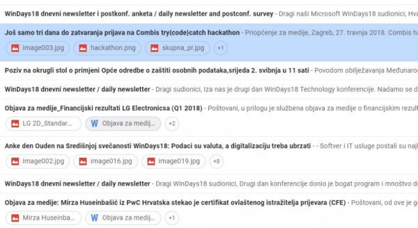 Privici su dostupni bez otvaranja e-pošte.