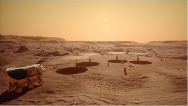Evo kako NASA zamišlja korištenje Kilopowera na Marsu
