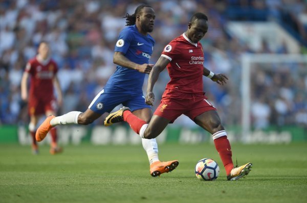 Chelsea (Victor Moses) - Liverpool (Sadio Mane)