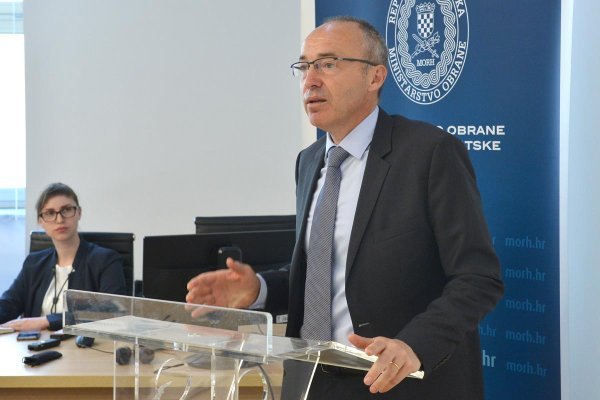Predavanje Ćire Blaževića u MORH-u