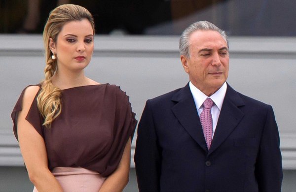 Marcela i Michel Temer