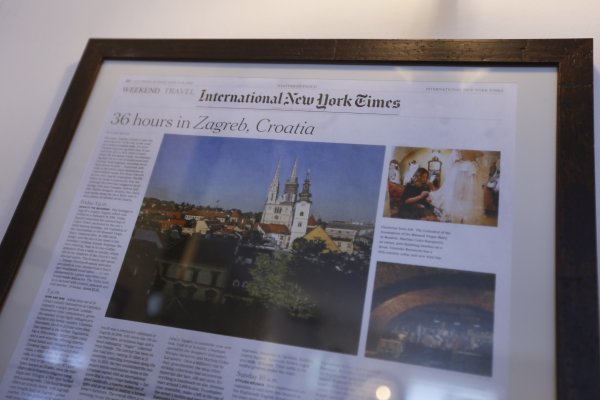 Članak iz The New York Timesa koji hvali bistro Fotić