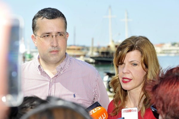 Konferencija za novinare Biljane Borzan i Gorana Kotura