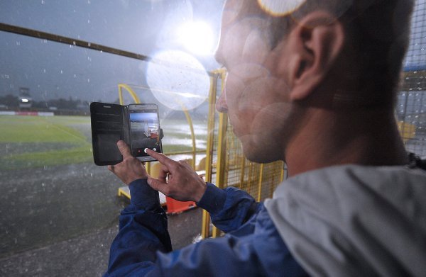 Inter Zaprešić - Lokomotiva, utakmica odgođena zbog nevremena