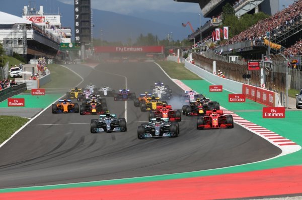 VN Španjolske, start utrke