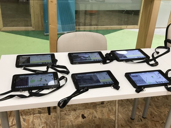 Ovako izgledaju tableti s instaliranom aplikacijom Zagreb Time Travel