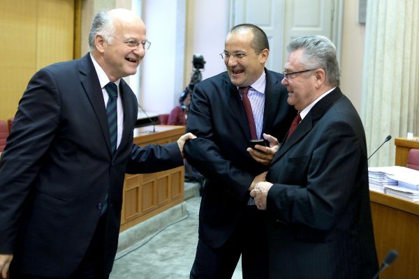 Josip Leko, Orsat Miljenić, Zdravko Ronko 