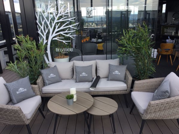 Rooftop Lateral – mjesto za odmor na vrhu najviše zgrade u Hrvatskoj s predivnim pogledom na Zagreb