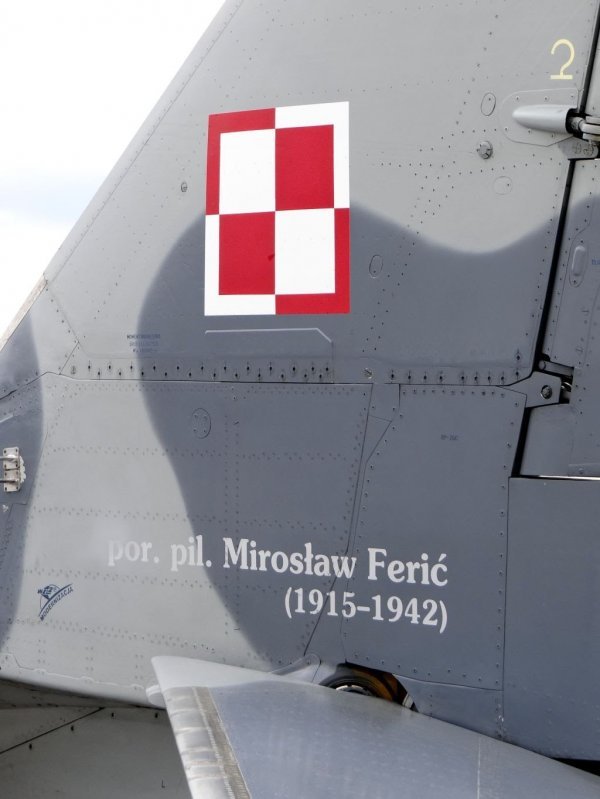 Sjećanje na Ferića na poljskom MiG-u 29