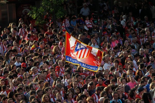 Slavlje Atletico Madrida nakon osvajanja Europske lige