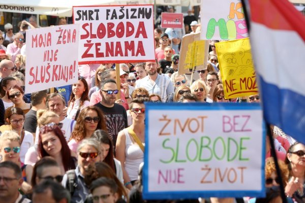 Prosvjedni skup "Hod za slobodu" protivi se ograničavanju prava na slobodan izbor