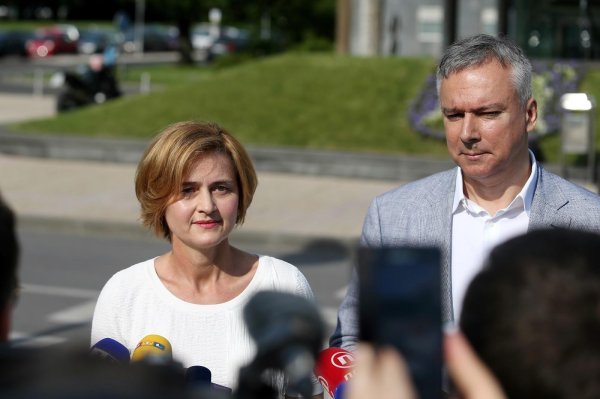 Sandra Švaljek i Darinko Kosor