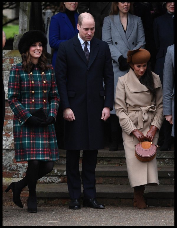 Vojvotkinja Kate Middleton, princ William i Meghan Markle