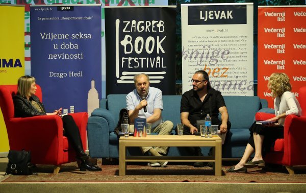 Drago Hedl predstavio svoj roman 'Vrijeme seksa u doba nevinosti'