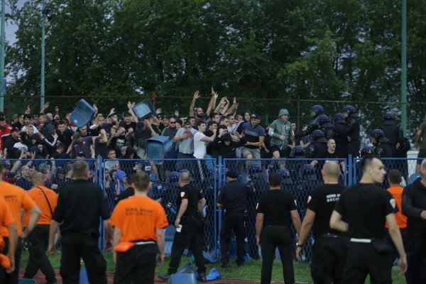 Sukob Torcide i policije