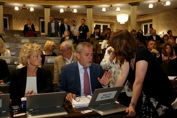 Sjednica zagrebačke Gradske skupštine