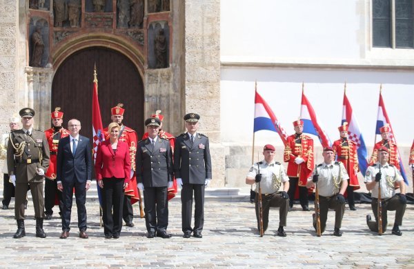 Američki veleposlanik u RH W. Robert Kohorst, Damir Krstičević, Kolinda Grabar Kitarović, Mirko Šundov