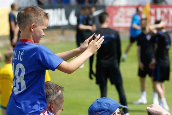 Otvoreni trening reprezentacije u Rovinju