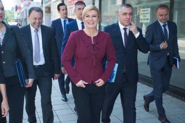 Predsjednica Kolinda Grabar Kitarović premjestila je svoj Ured u Osječko baranjsku županiju