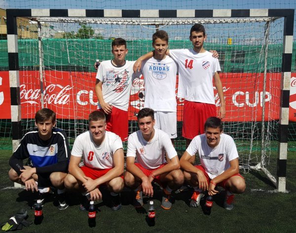 sportske igre mladih mali nogomet Ekipa Španeri, pobjednici 2000. godiste